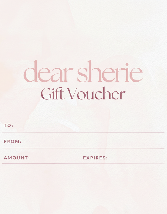 Dear Sherie - Gift Card